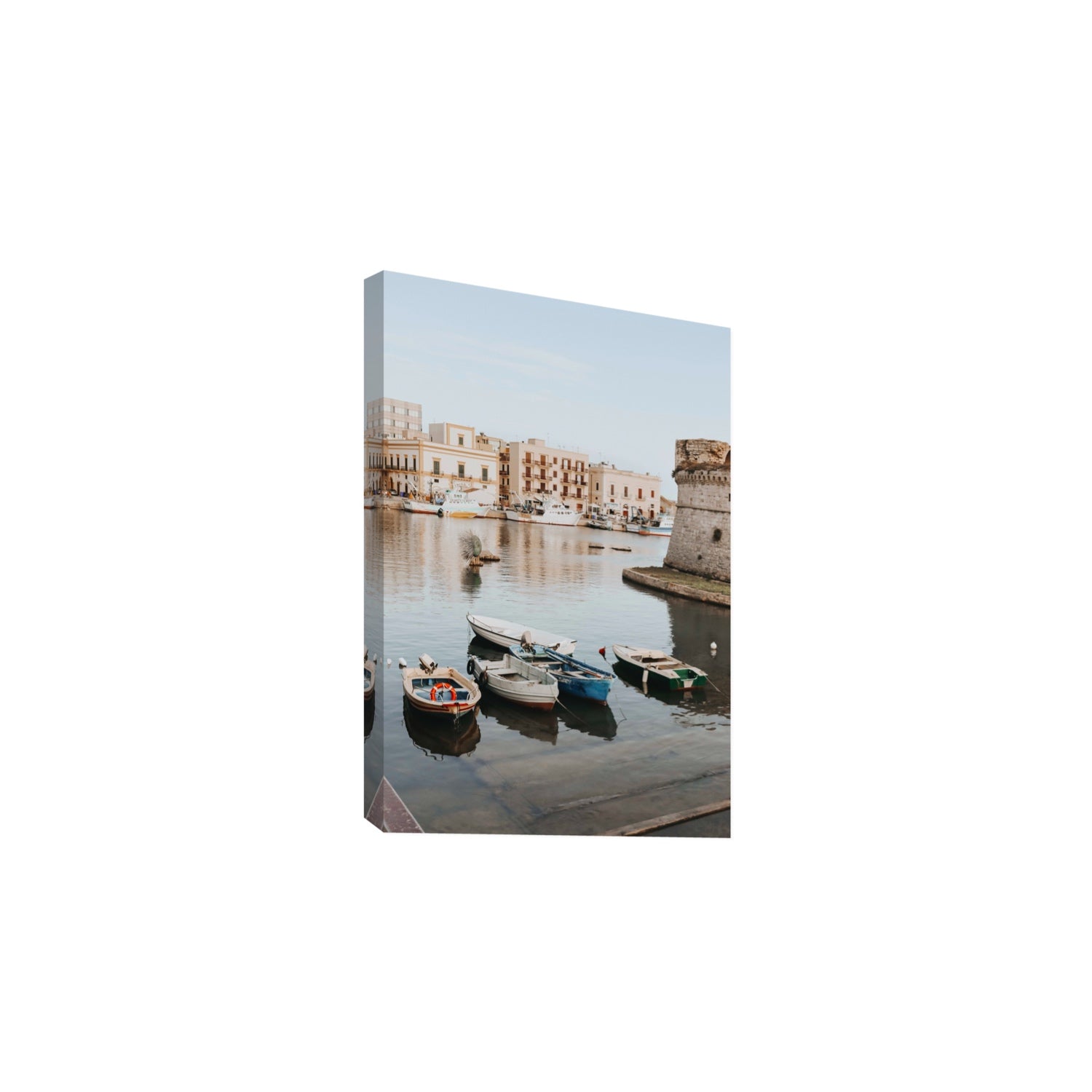 Fishing Legacy fine art print, Puglia, Italy, Large, Stretched Canvas