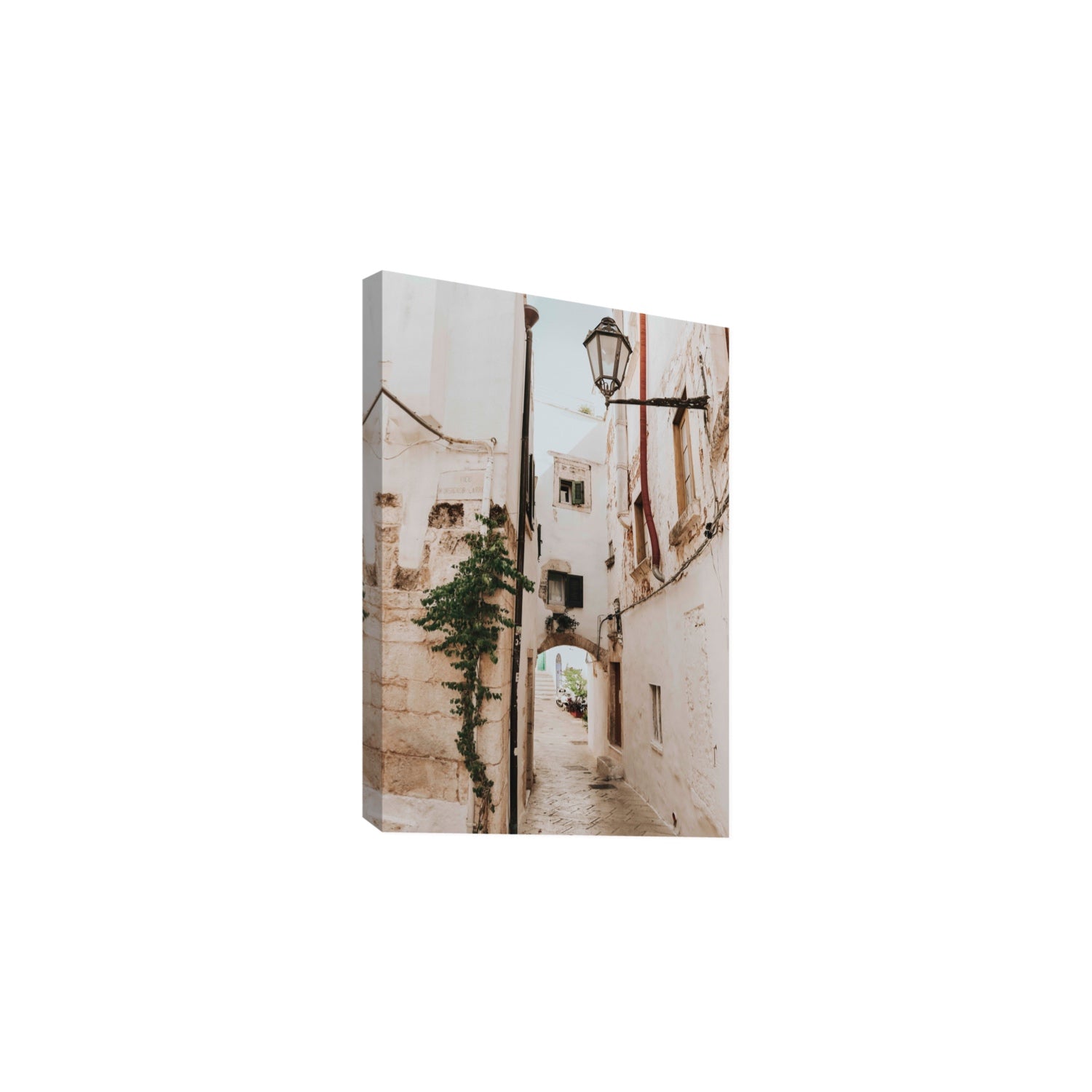 Labyrinth Lanes fine art print, Puglia, Italy, Large, Stretched Canvas