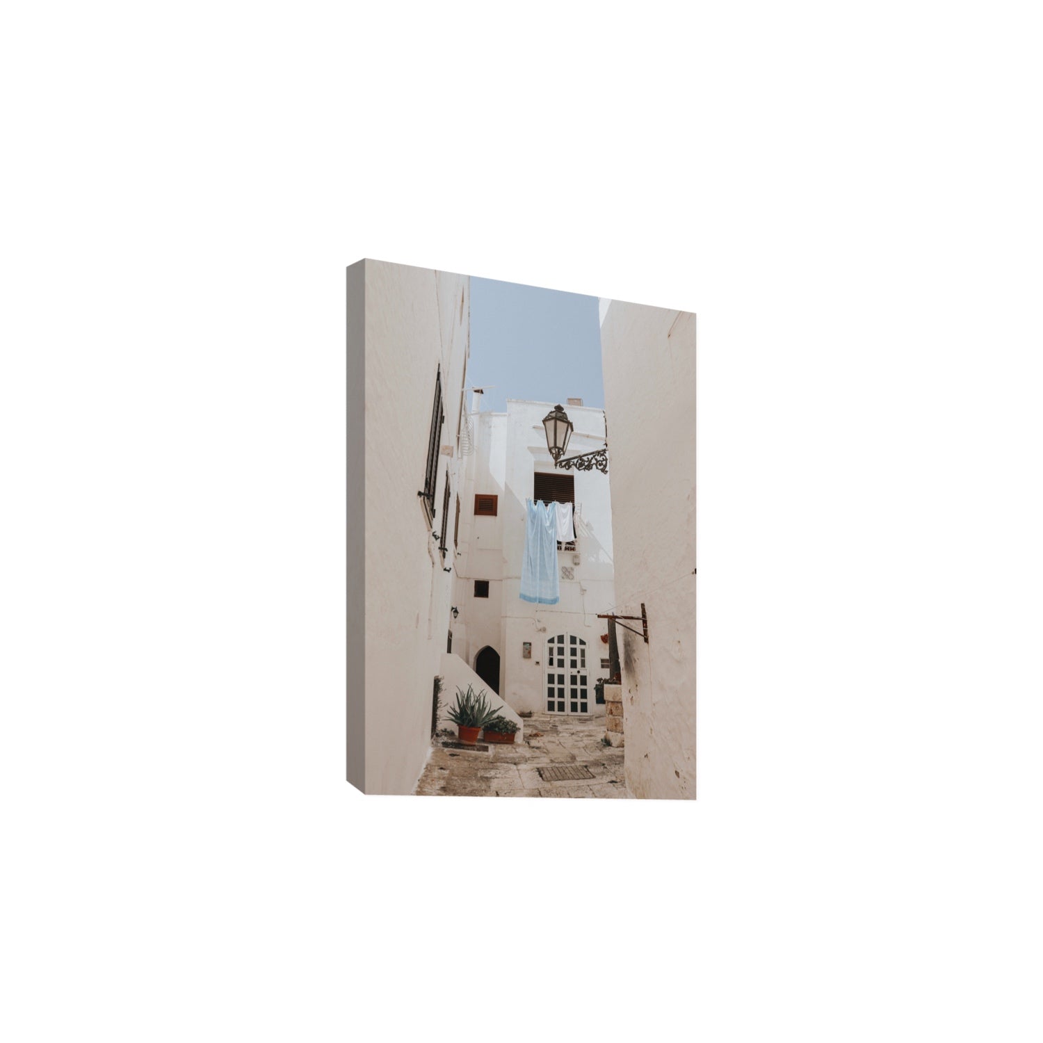Laundry Day fine art print, Puglia, Italy, Large, Stretched Canvas