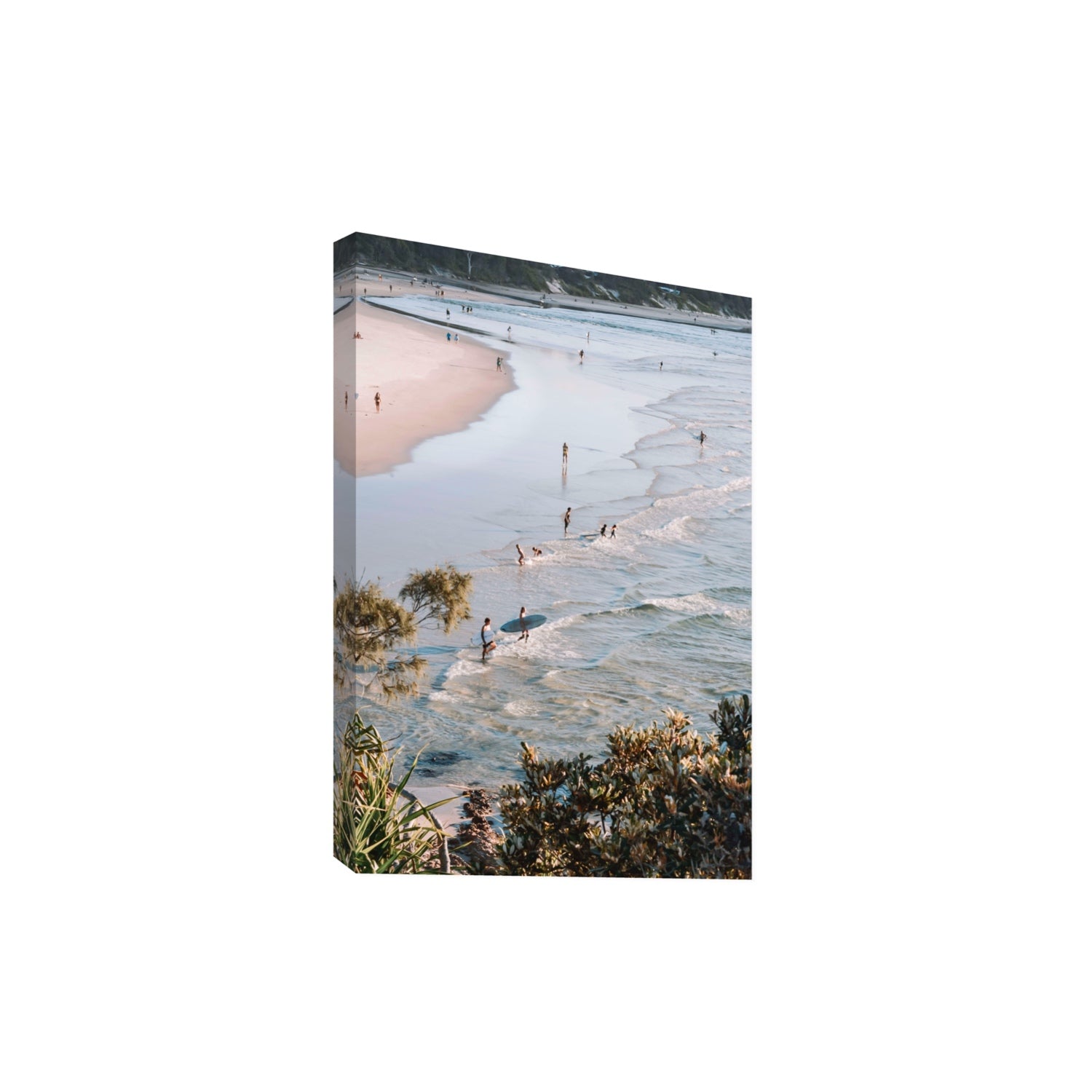 Healing Waters fine art print, Byron Bay, Australia, Extra Large, Stretched Canvas