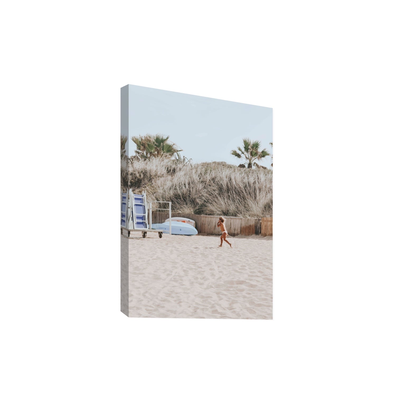 Little Explorer fine art print, Puglia, Italy, Extra Large, Stretched Canvas