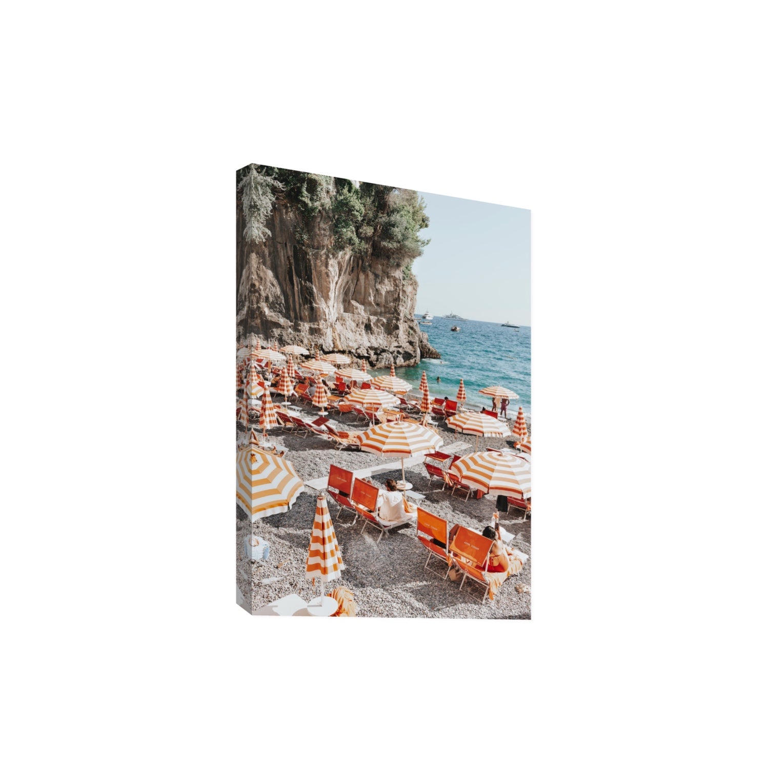 Tangerine Dream fine art print, Positano, Italy, Extra Large, Stretched Canvas
