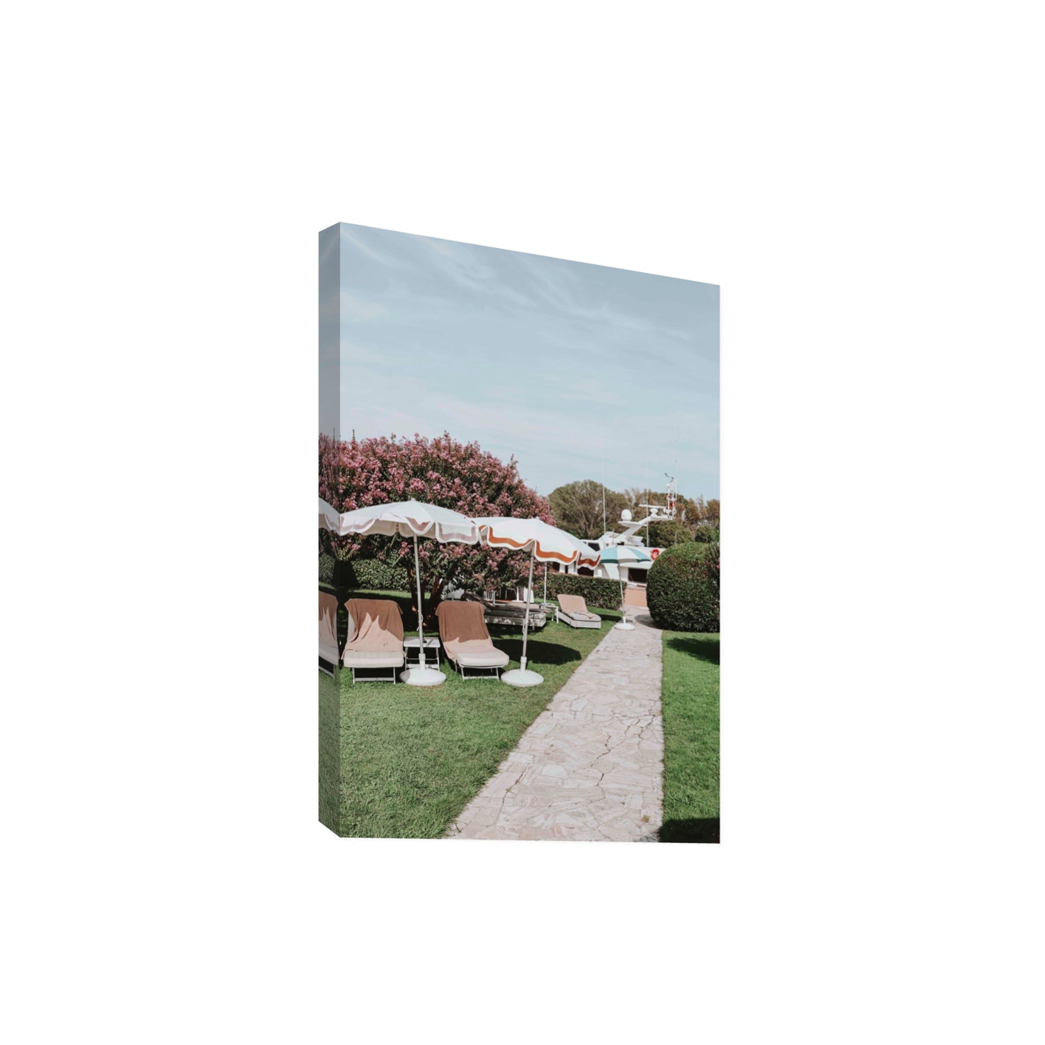 A Bellini Awaits Venice Italian wall art Extra Large stretched canvas print