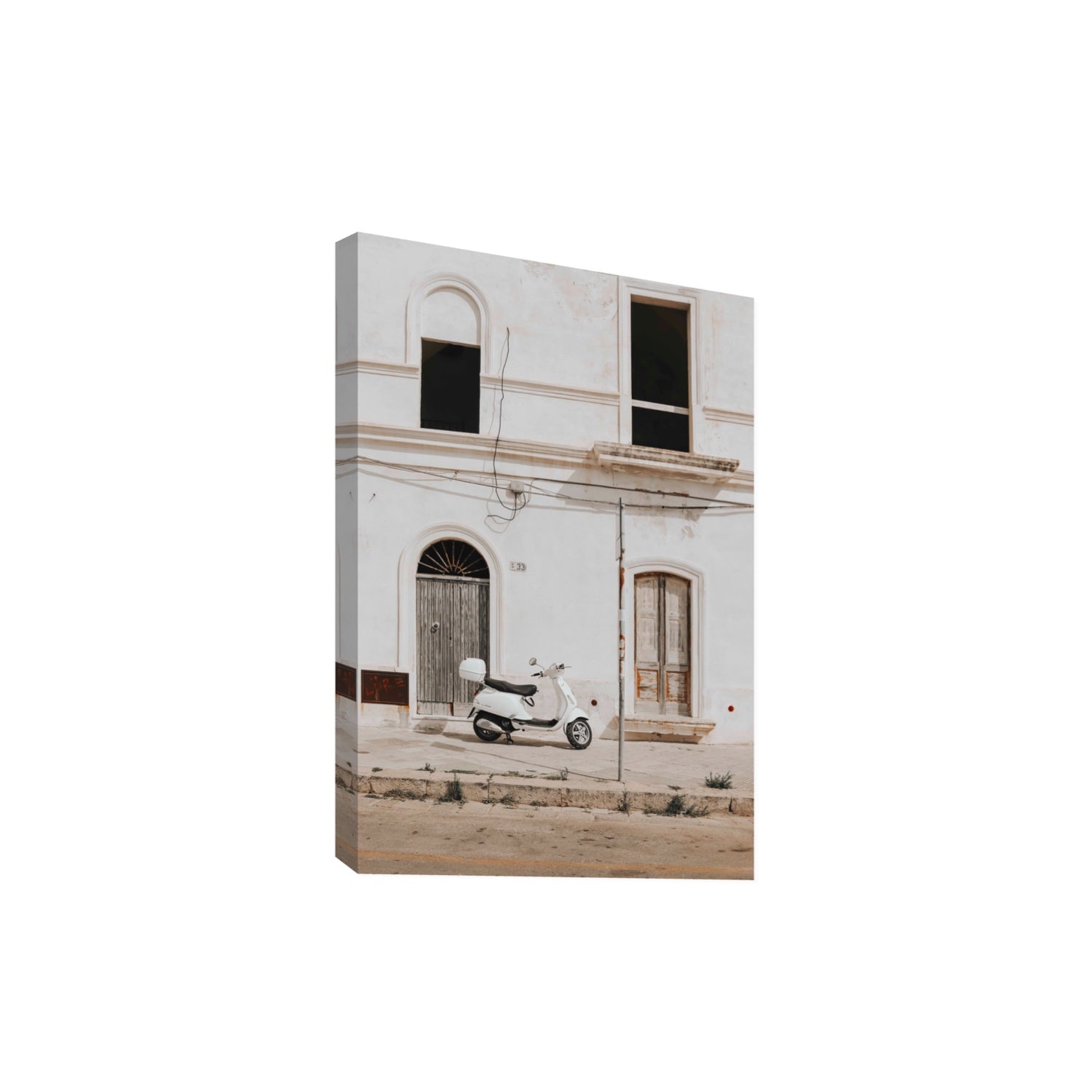 Radiant Ride fine art print, Puglia, Italy, Extra Large, Stretched Canvas