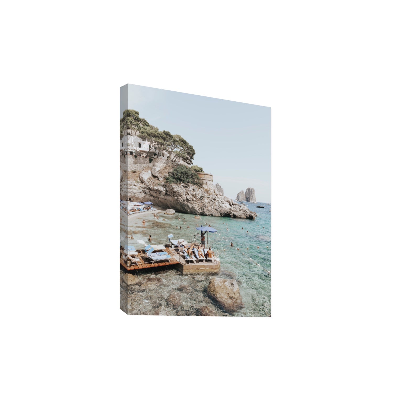 The Sweet Life fine art print, Capri, Italy, Extra Large, Stretched Canvas