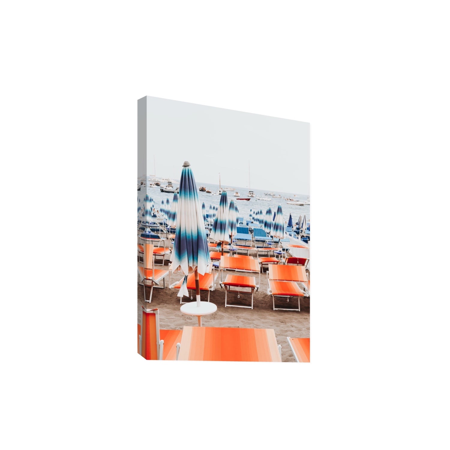 Orange Crush fine art print, Positano, Italy, Extra Large, Stretched Canvas