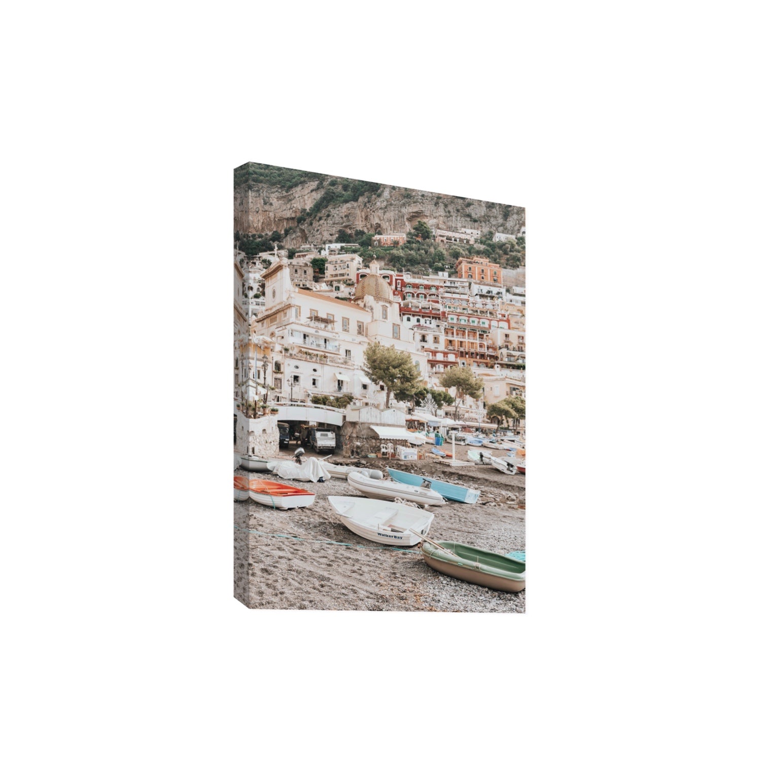 A Memory To Treasure fine art print, Positano, Italy, Extra Large, Stretched Canvas