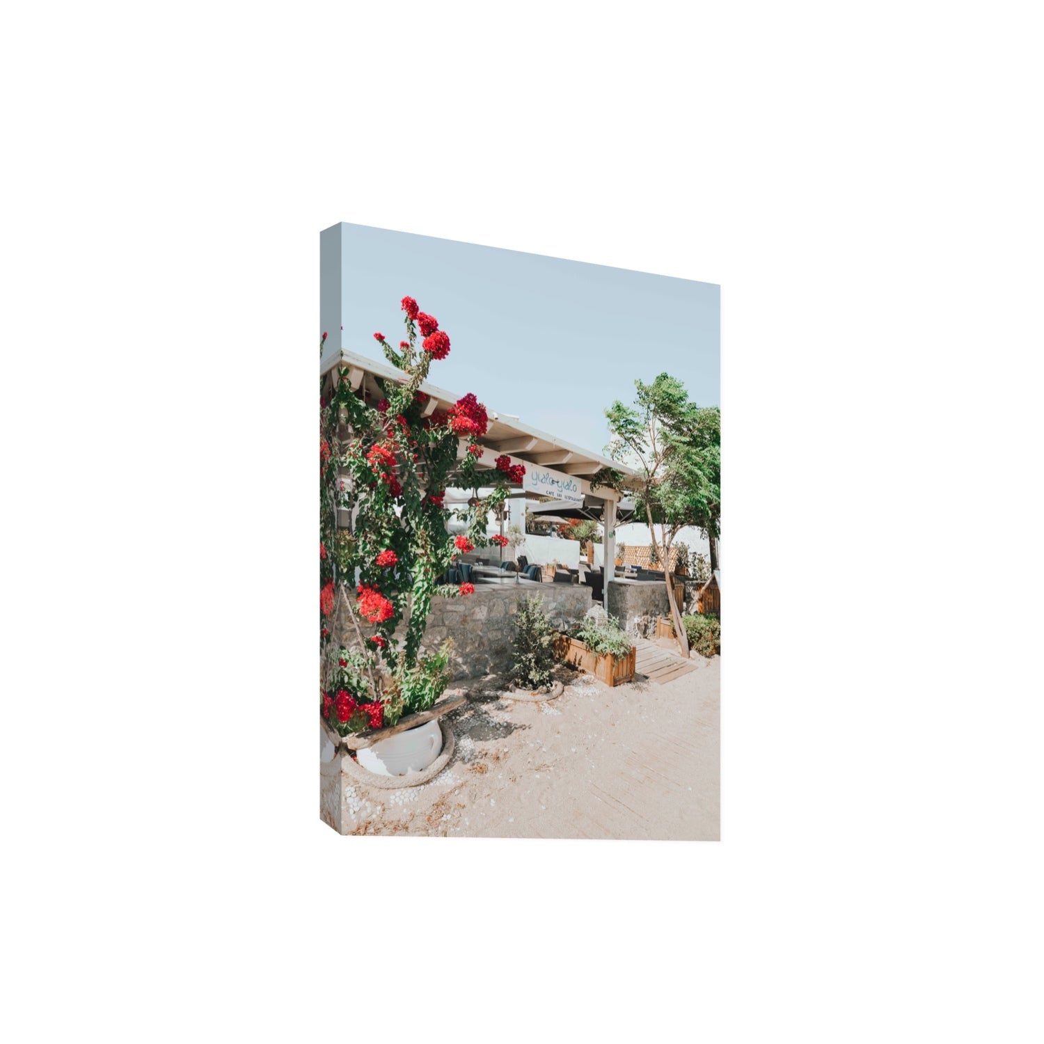 Yialo Yialo fine art print, Mykonos, Greece, Extra Large, Stretched Canvas
