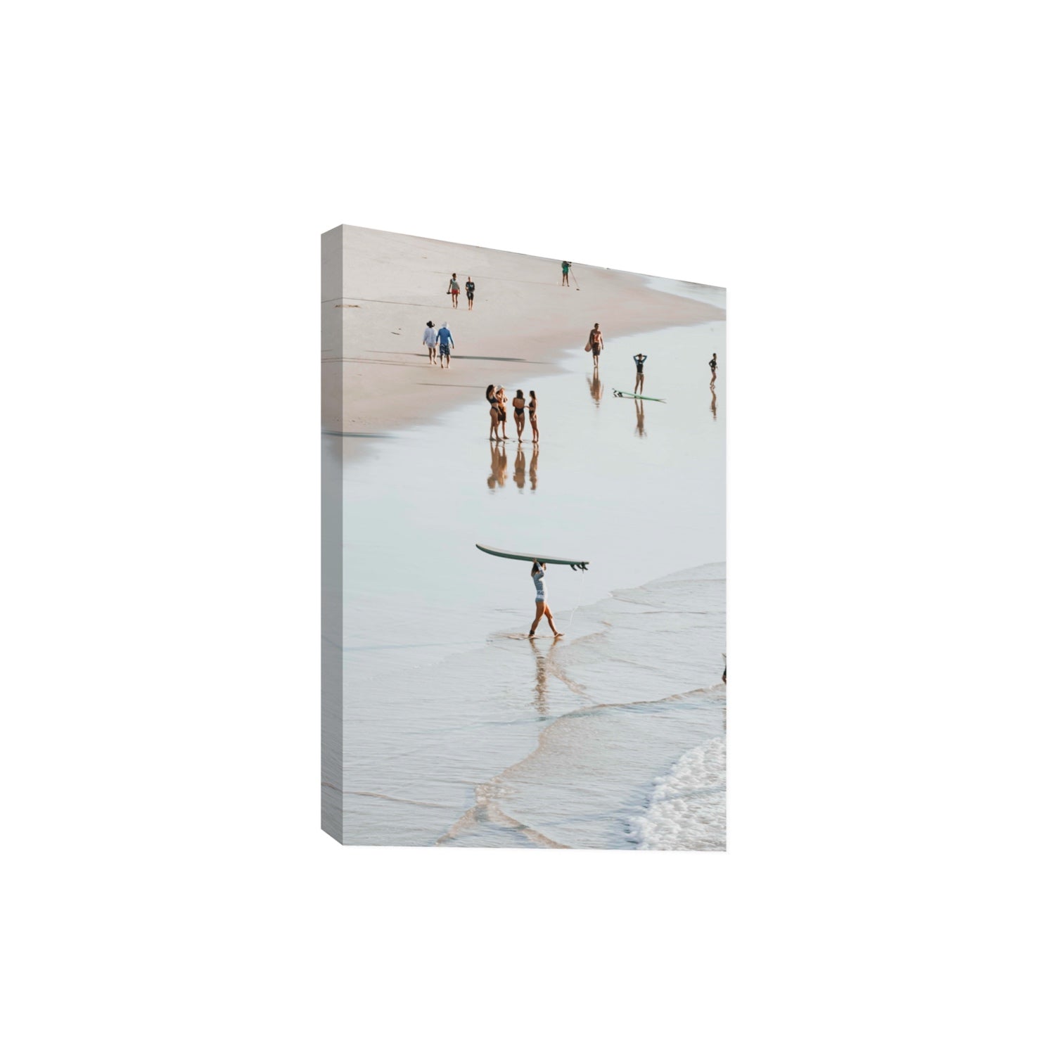 Bailey Byron Bay beach coastal decor wall art Extra Large stretched canvas print