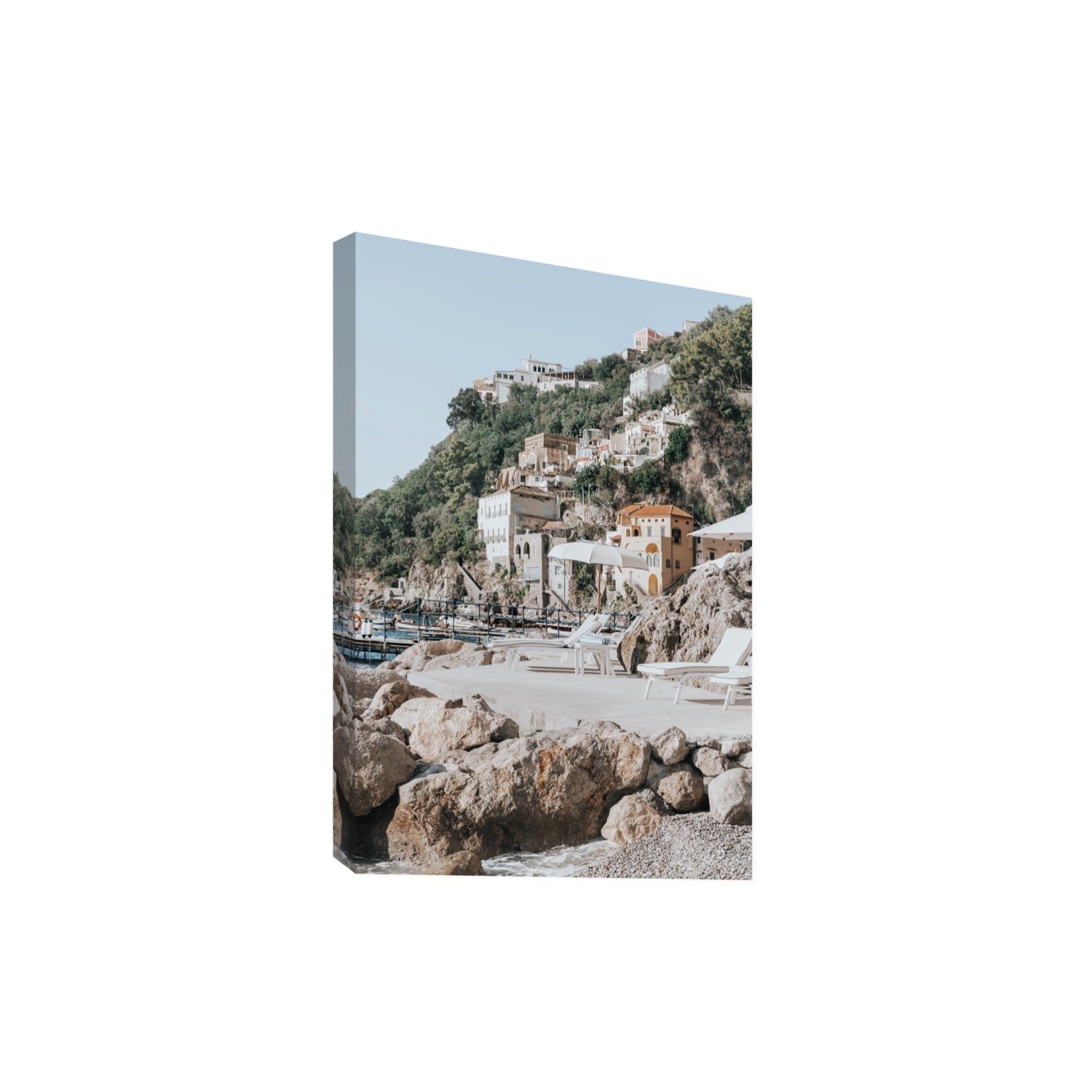 Dolce Coast Amalfi travel photography wall art extra large stretched canvas print