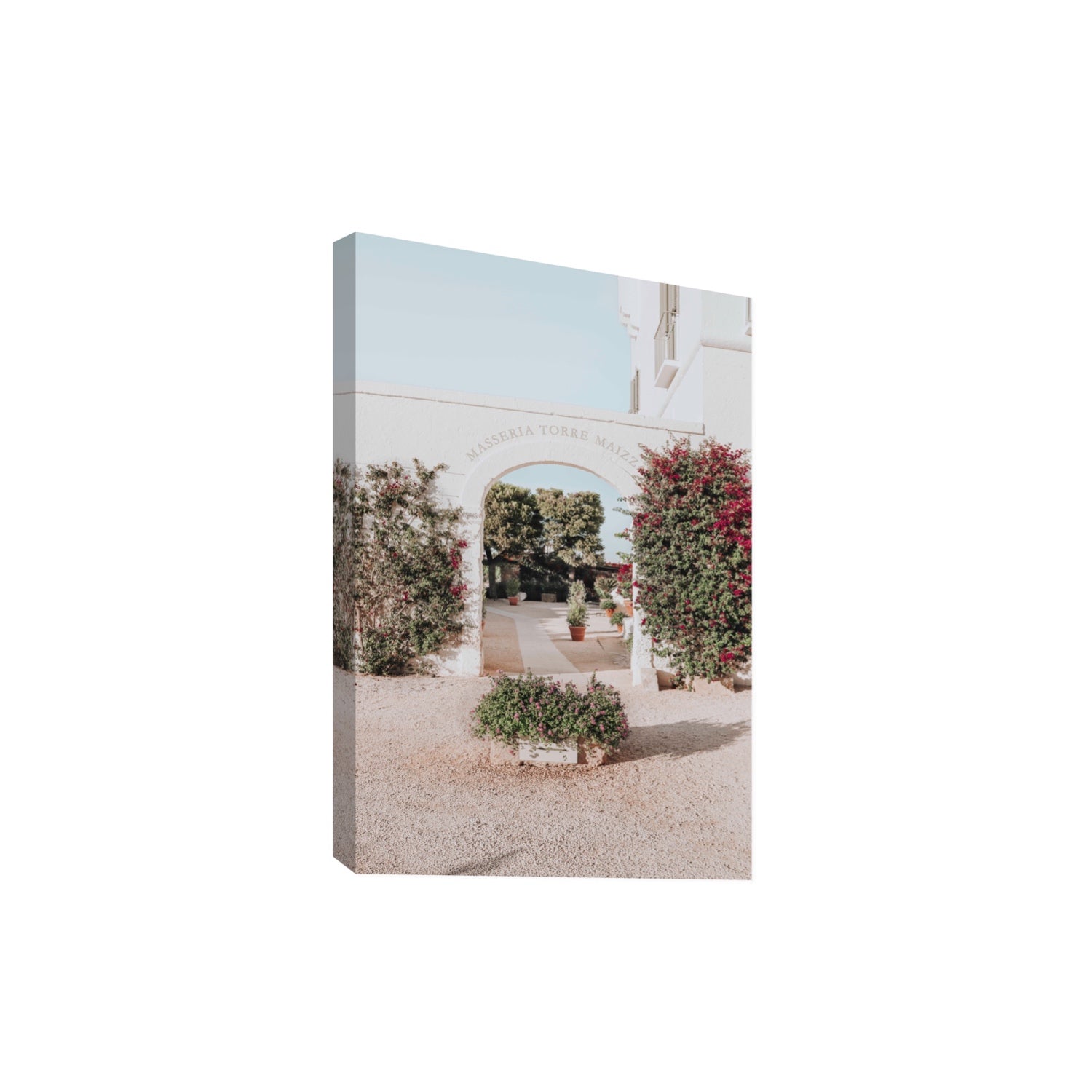 Torre Maizza Puglia Italian wall art Extra Large stretched canvas print