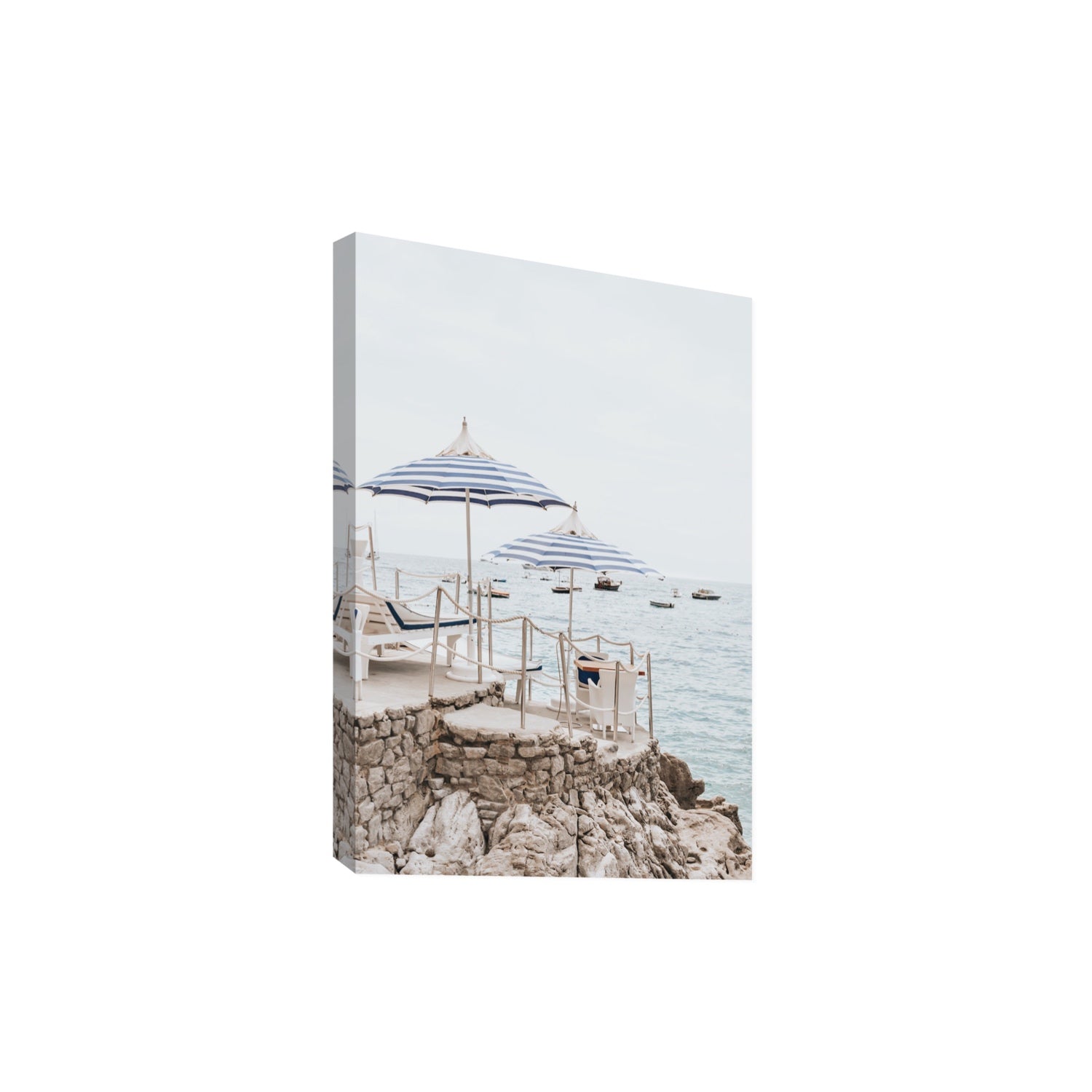La Scogliera fine art print, Positano, Italy, Extra Large, Stretched Canvas