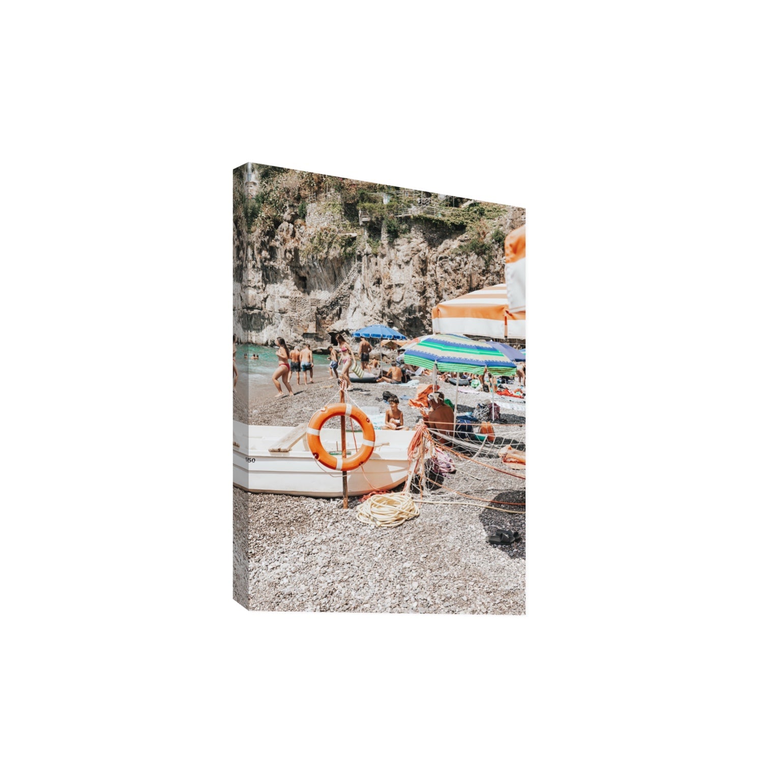 Il Ragazzo fine art print, Positano, Italy, Extra Large, Stretched Canvas