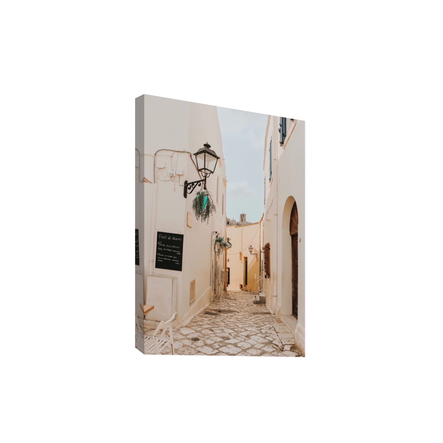 Twilight Passage Puglia Italian wall art Extra Large stretched canvas print