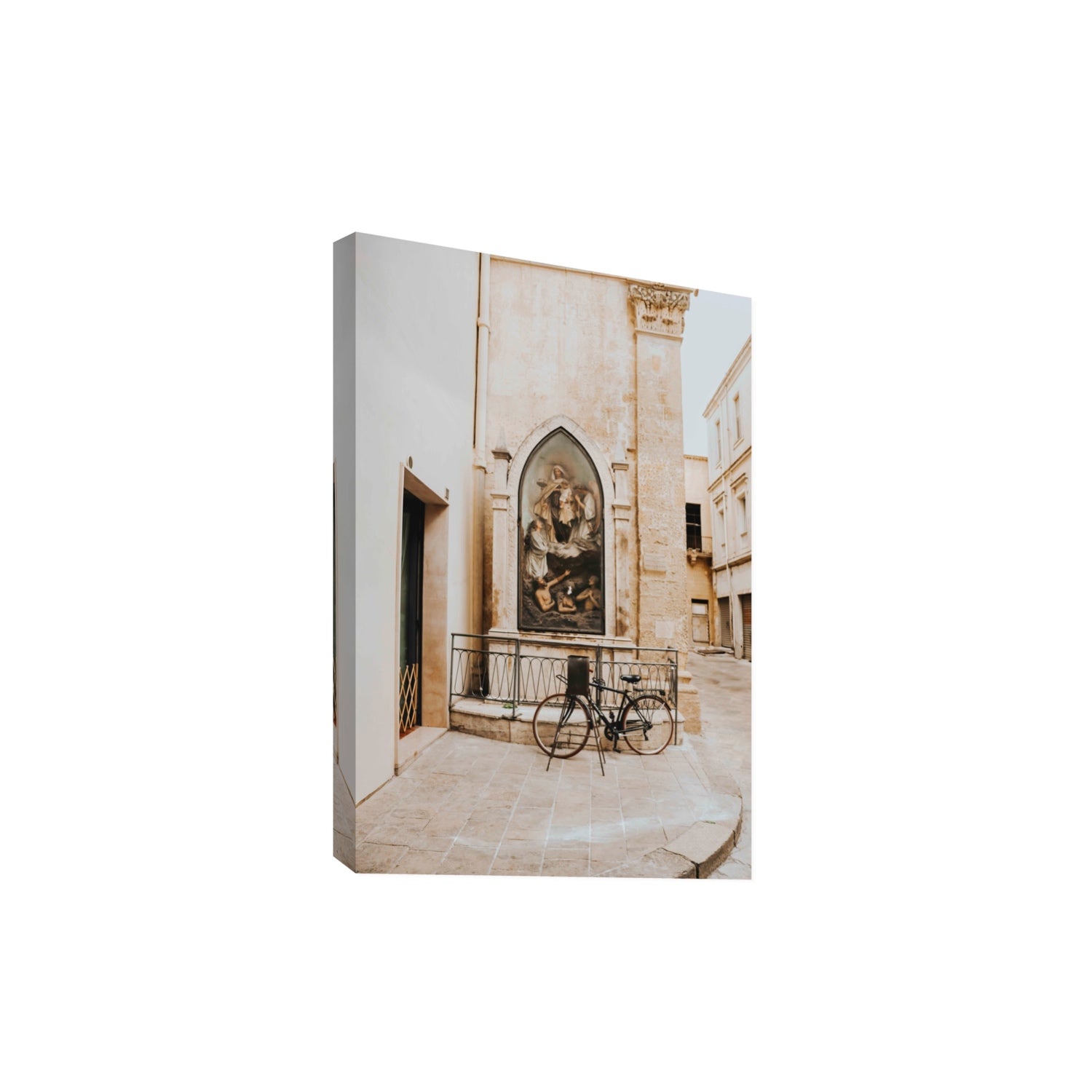 La Chiesa Puglia Otranto Italian wall art Extra Large stretched canvas print