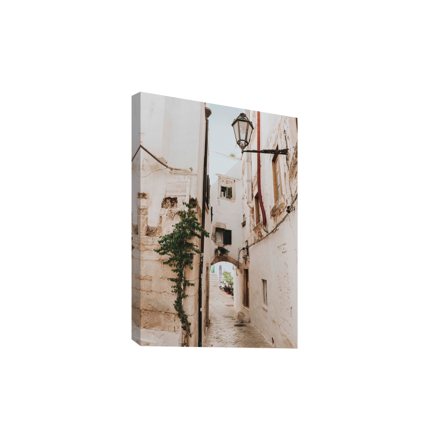 Labyrinth Lanes fine art print, Puglia, Italy, Extra Large, Stretched Canvas