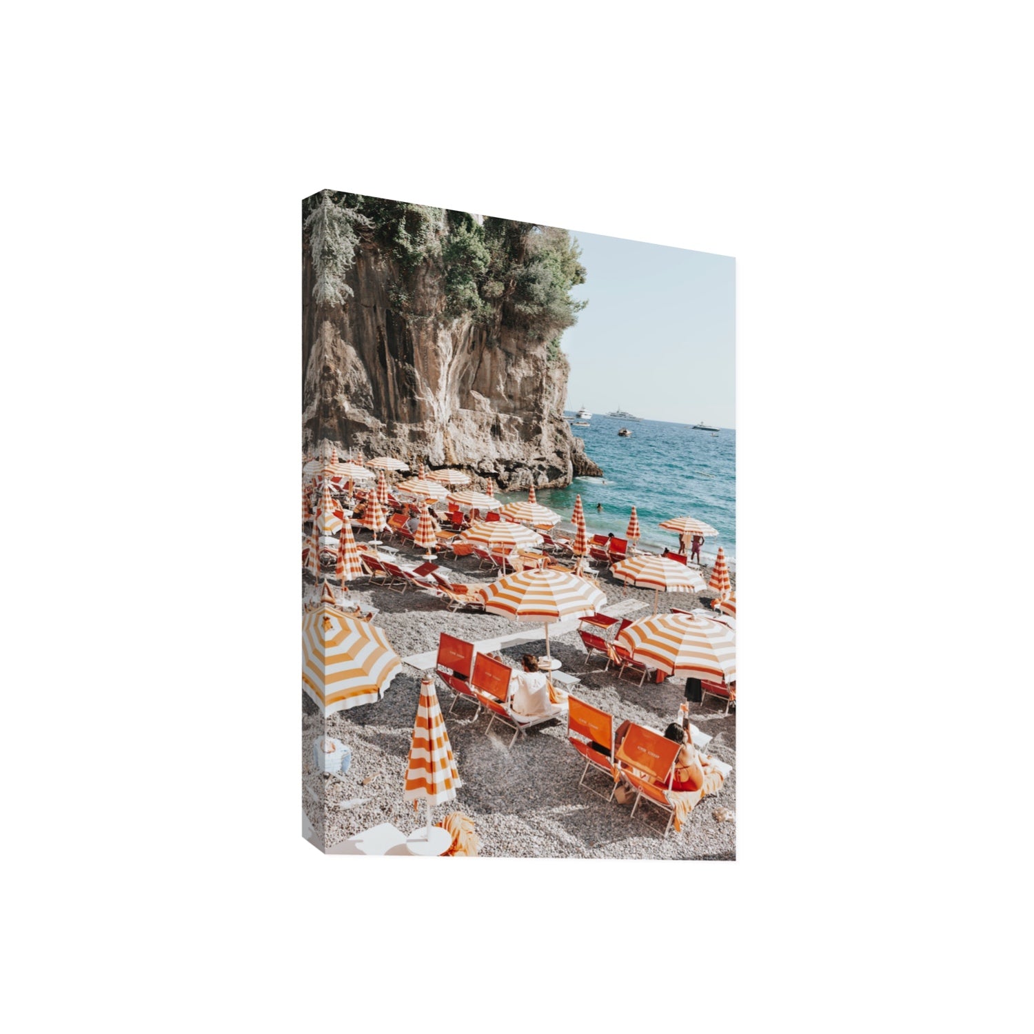 Tangerine Dream fine art print, Positano, Italy, Giant, Stretched Canvas