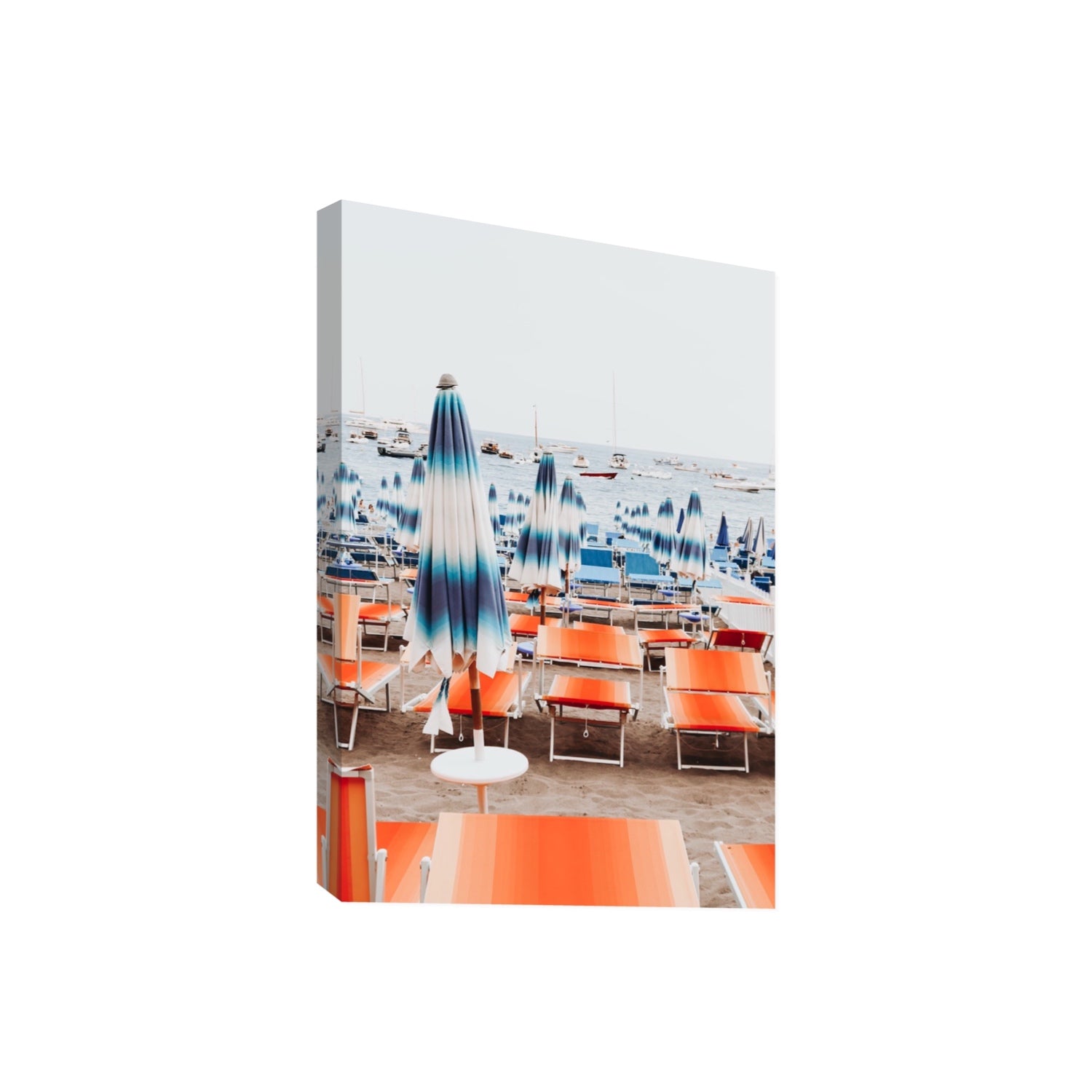 Orange Crush fine art print, Positano, Italy, Giant, Stretched Canvas