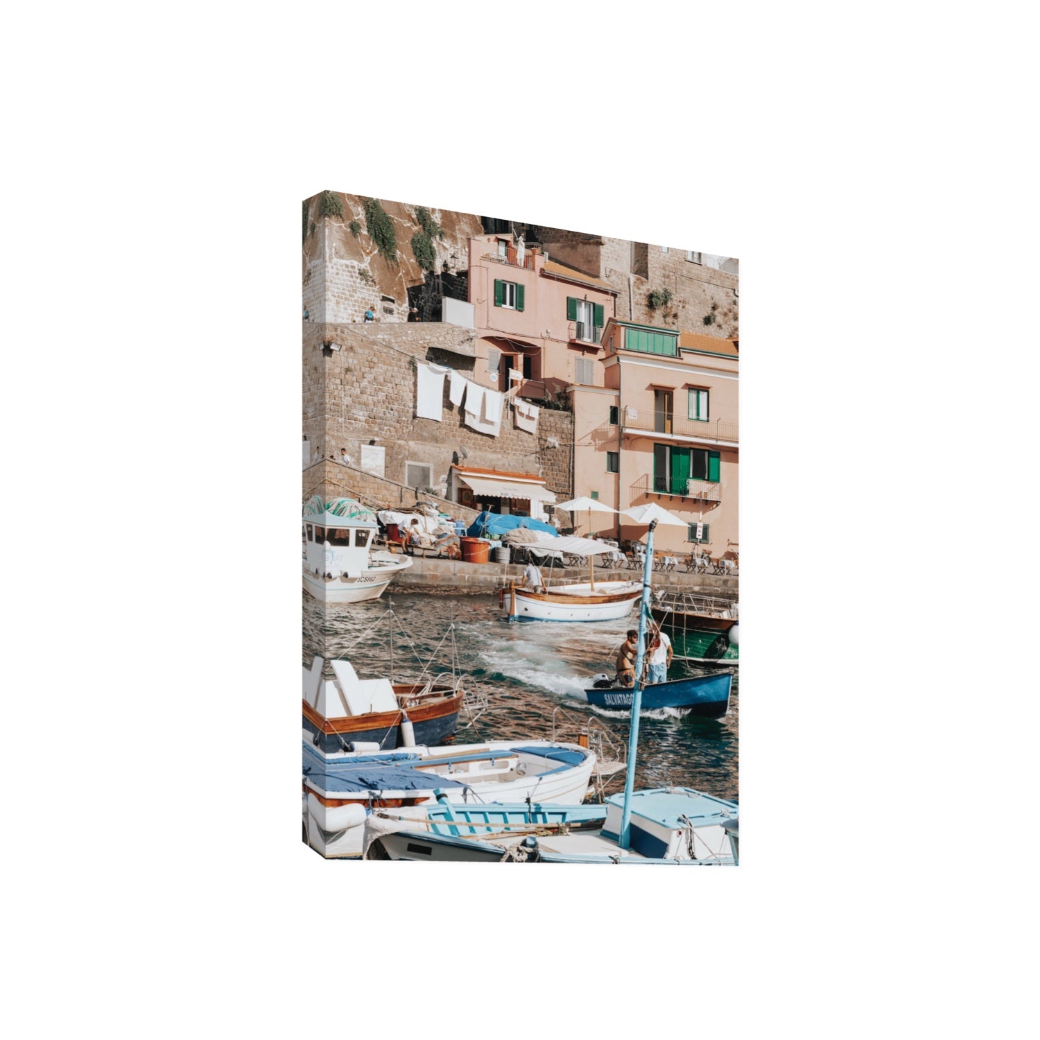 Coastal Carousel fine art print, Sorrento, Italy, Giant, Stretched Canvas