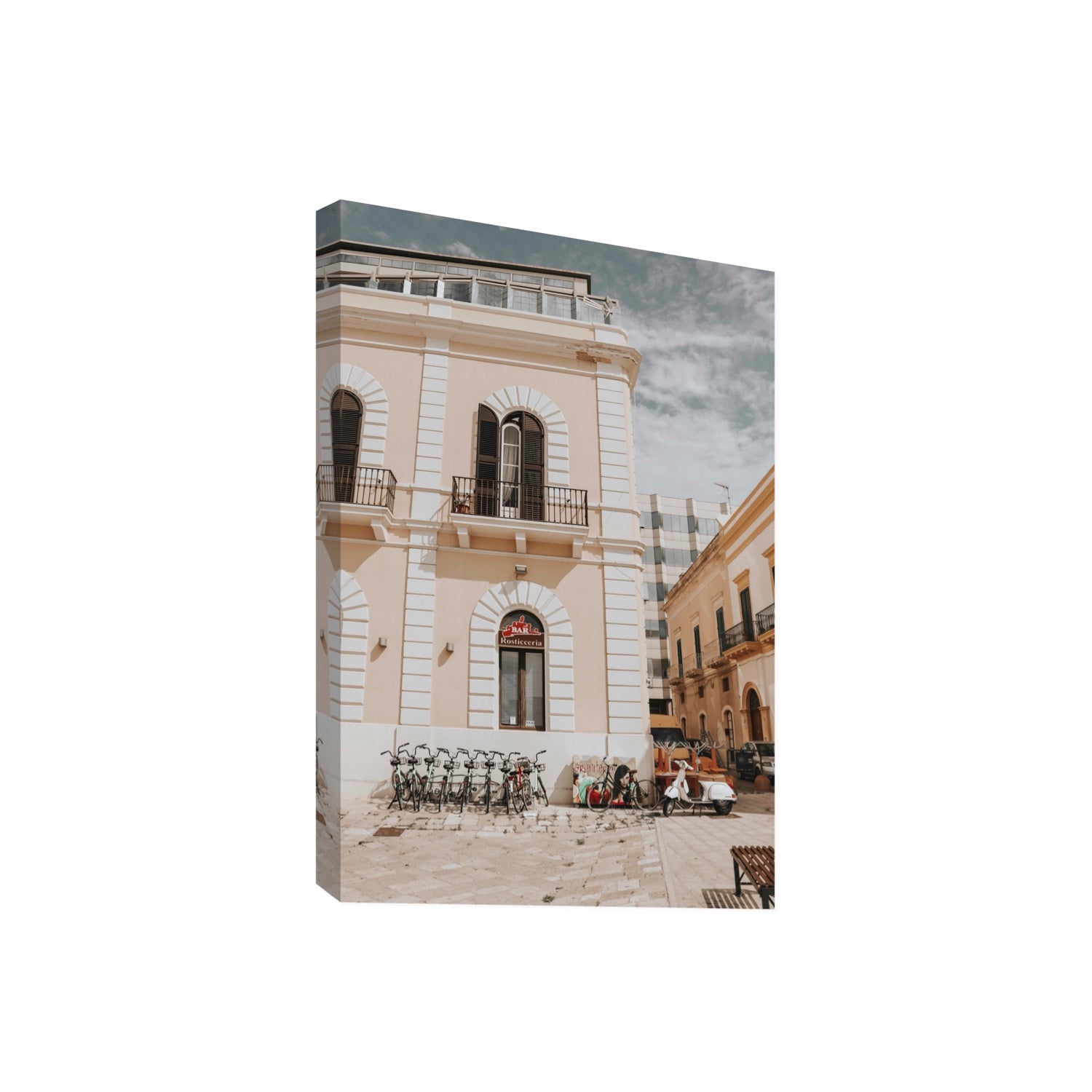 Rosticceria Puglia Italian wall art Giant stretched canvas print