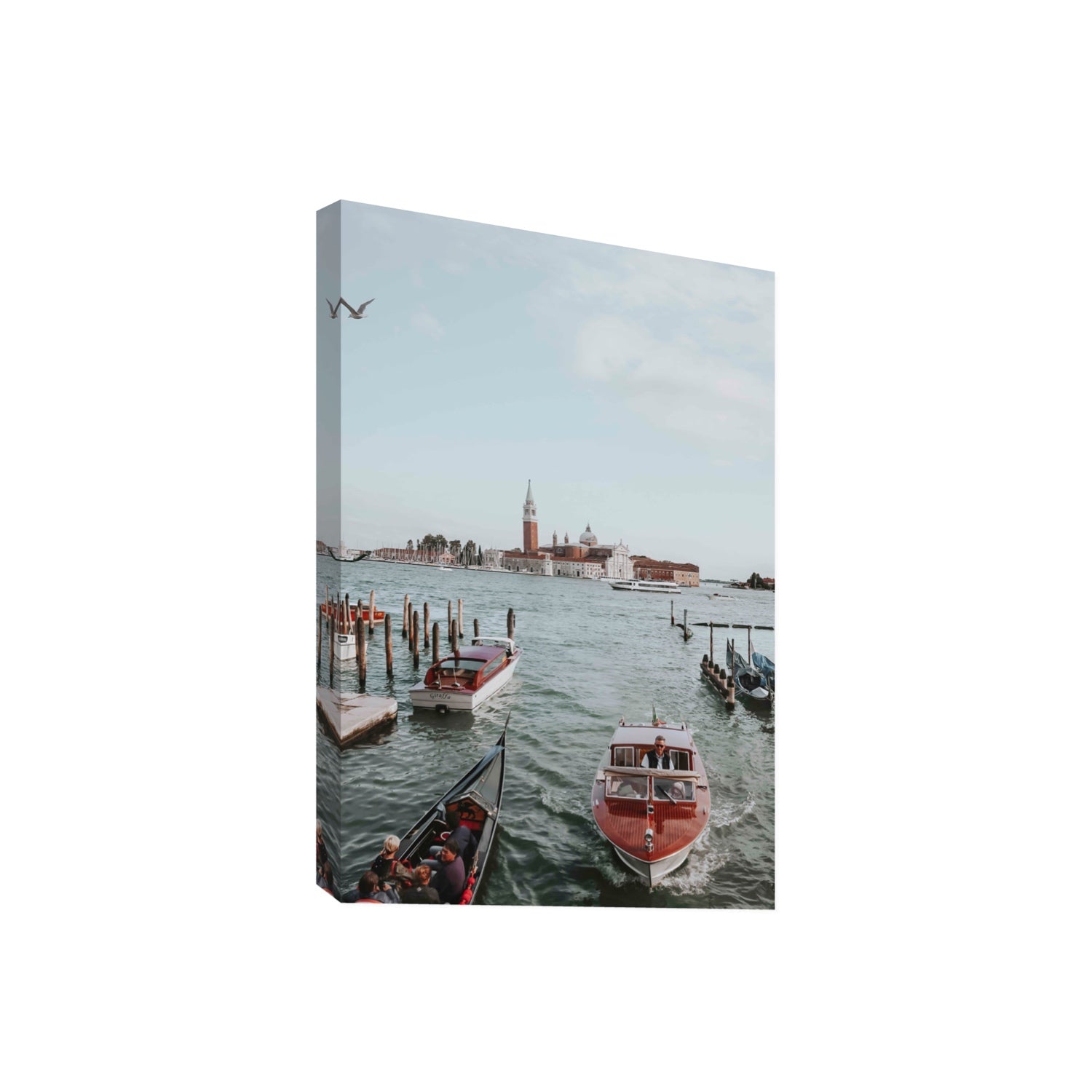 Galleggiante Venice Italian wall art Giant stretched canvas print