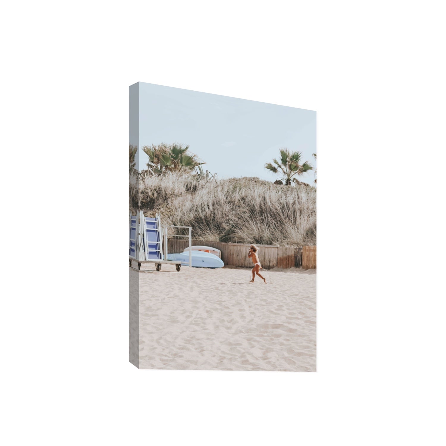 Little Explorer fine art print, Puglia, Italy, Giant, Stretched Canvas