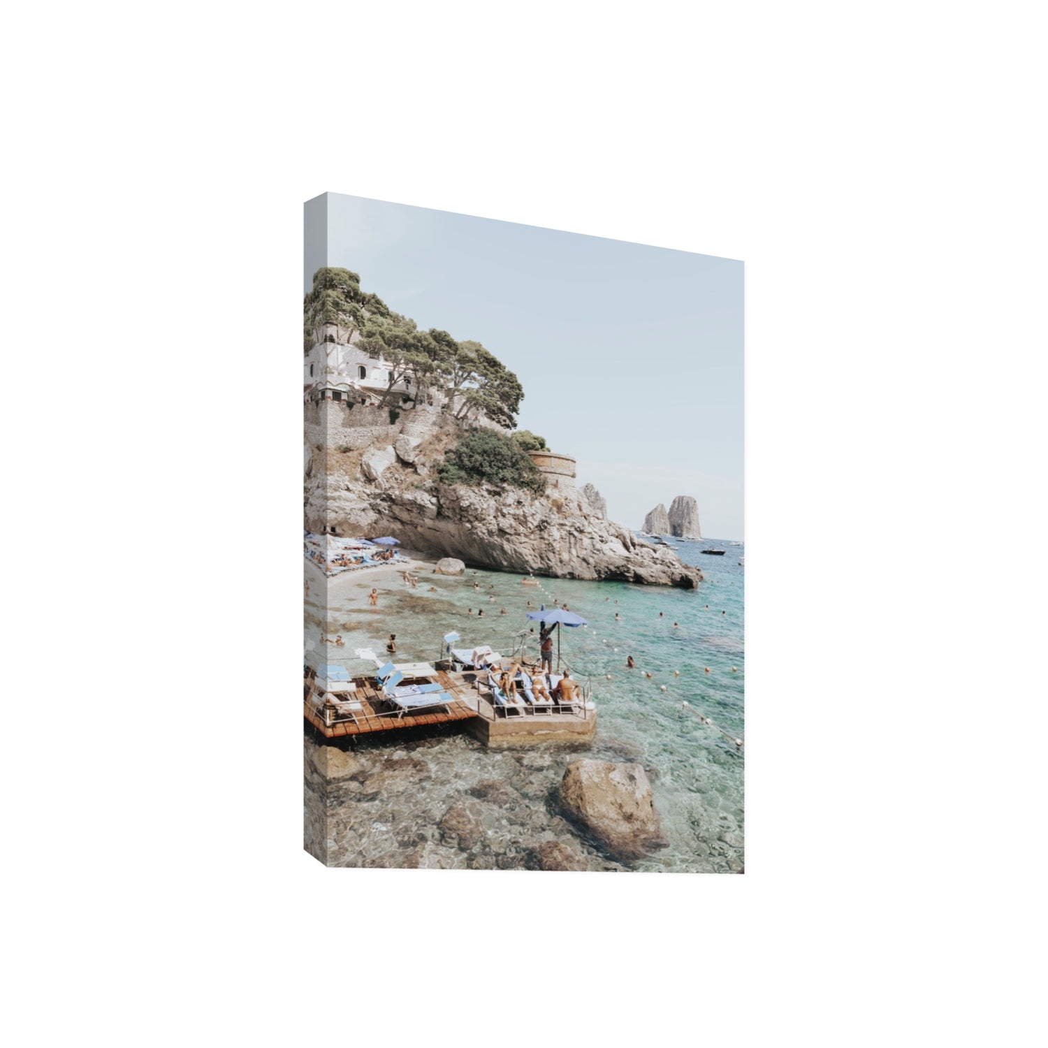 The Sweet Life fine art print, Capri, Italy, Giant, Stretched Canvas