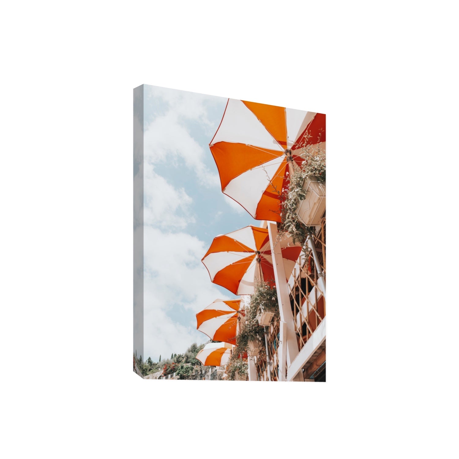 Mantienilo Semplice fine art print, Positano, Italy, Giant, Stretched Canvas