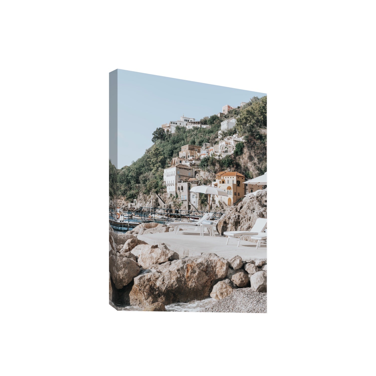 Dolce Coast Amalfi travel photography wall art giant stretched canvas print