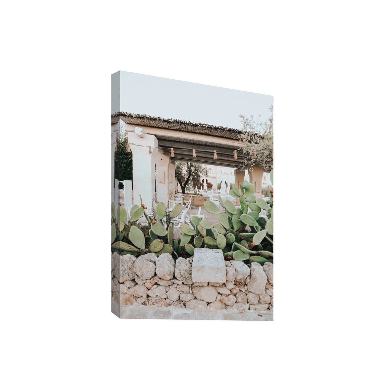 Puglia Flora Puglia Borgo Egnazia Mediterranean wall art Giant stretched canvas print