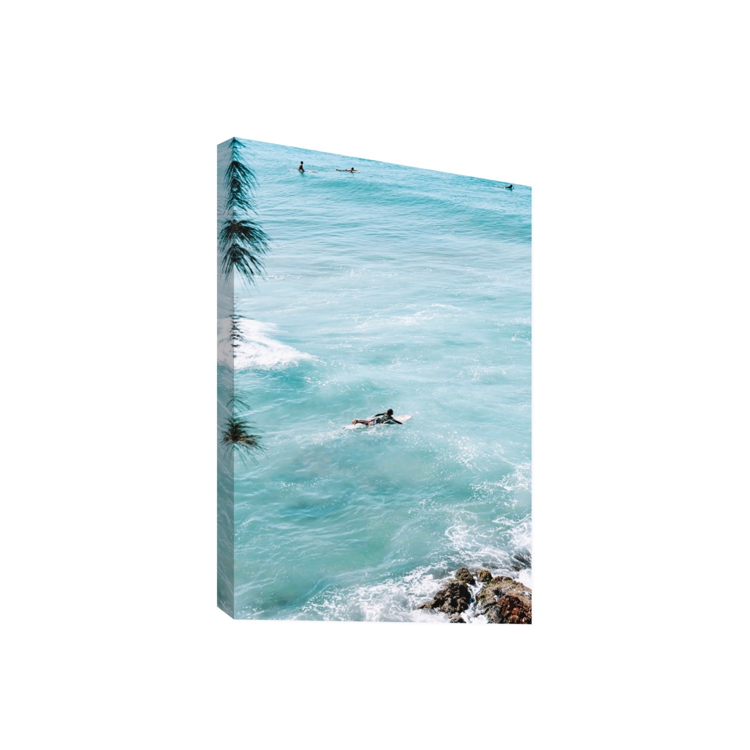 Blue Crush fine art print, Byron Bay, Australia, Giant, Stretched Canvas