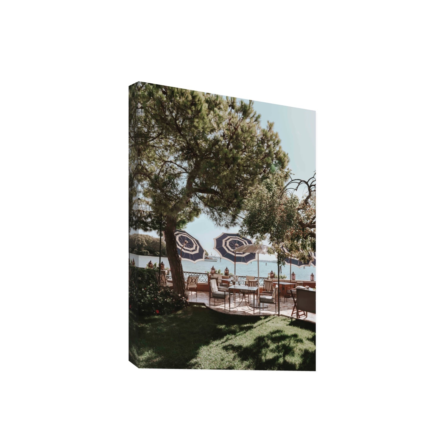 Tranquil Gardens Venice Italian wall art Giant stretched canvas print