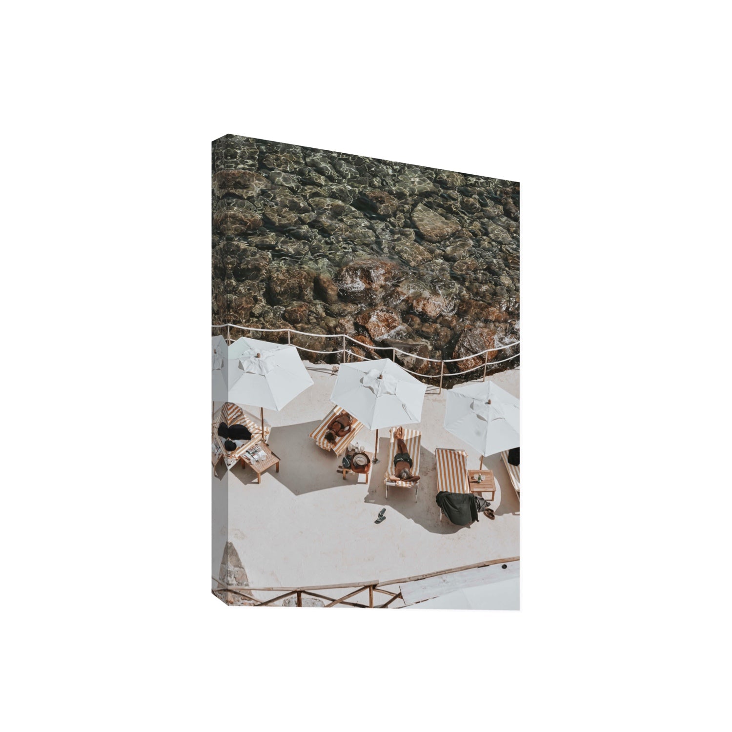 When Harry Met Sally Tuscany coastal wall art Giant stretched canvas print