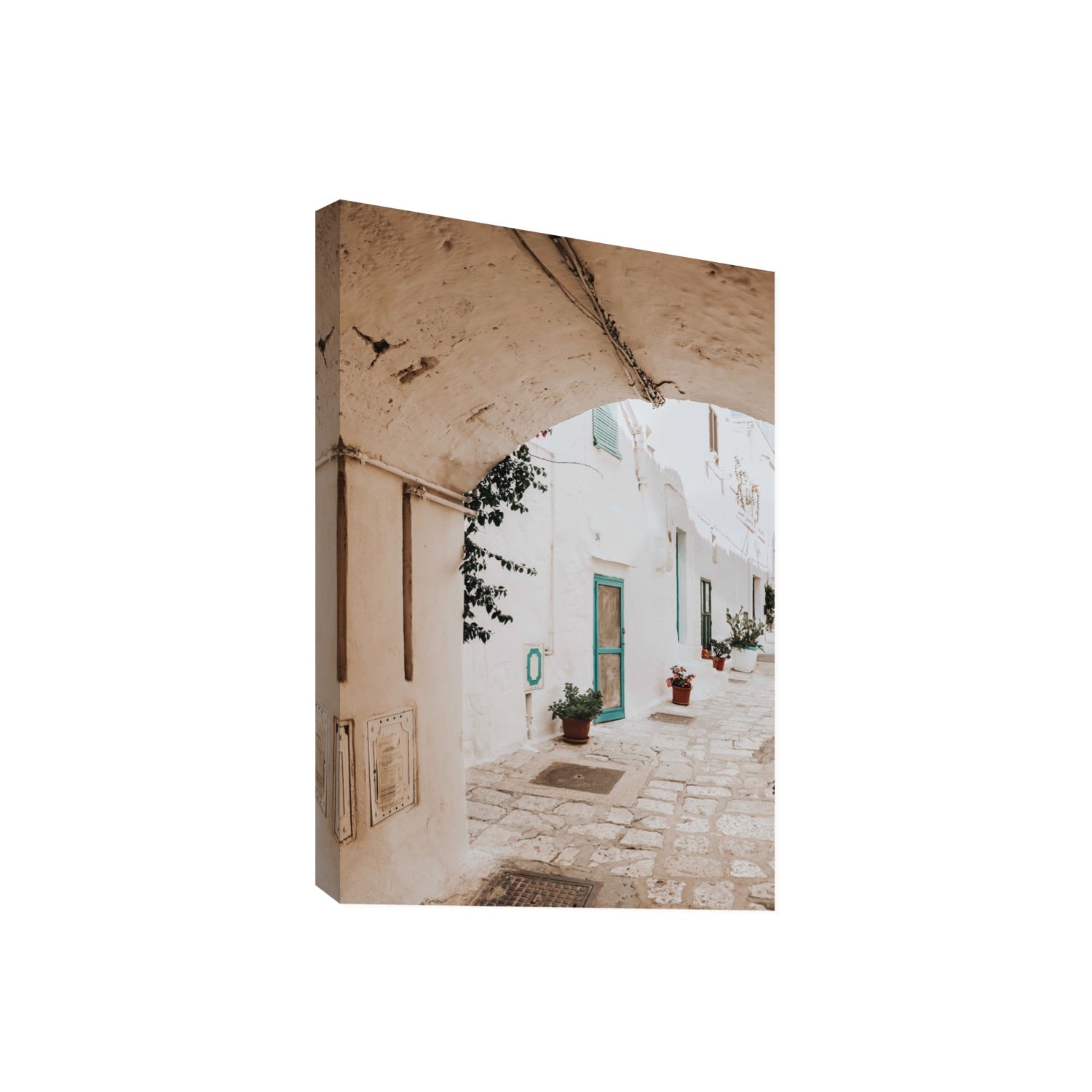 La Citta Bianca Puglia La Città Bianca wall art Giant stretched canvas print