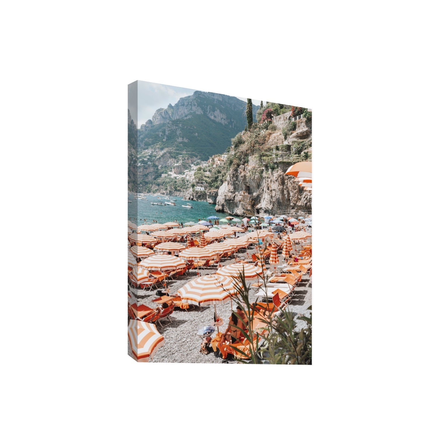 Bagni d'Arienzo Positano decor wall art Giant stretched canvas print