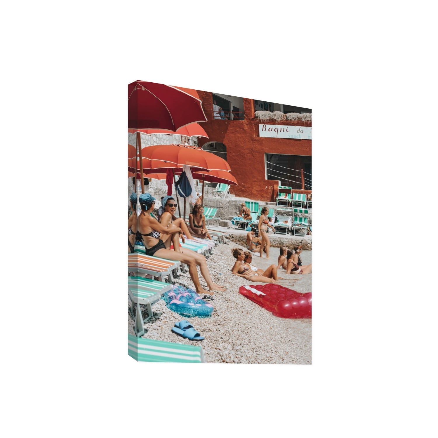La Dolce Vita fine art print, Capri, Italy, Giant, Stretched Canvas