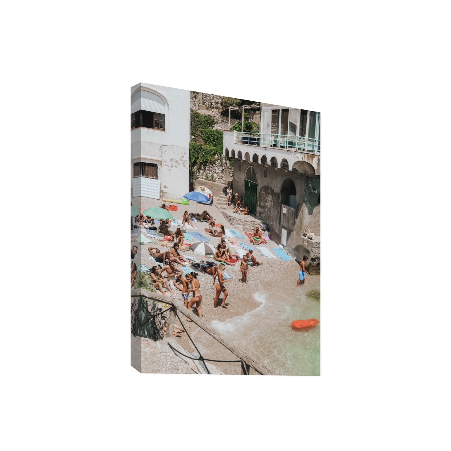 The Sunbathers Oasis fine art print, Capri, Italy, Giant, Stretched Canvas