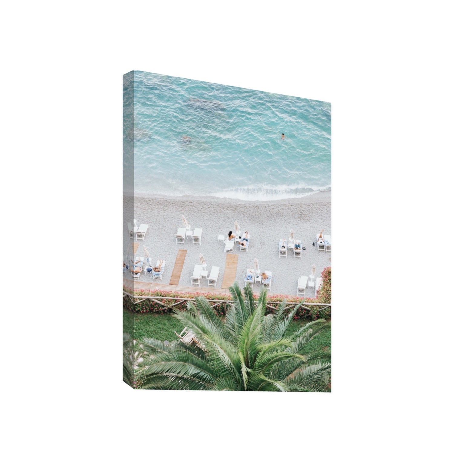 Paradiso Amalfi Mediterranean wall art Gallery stretched canvas print