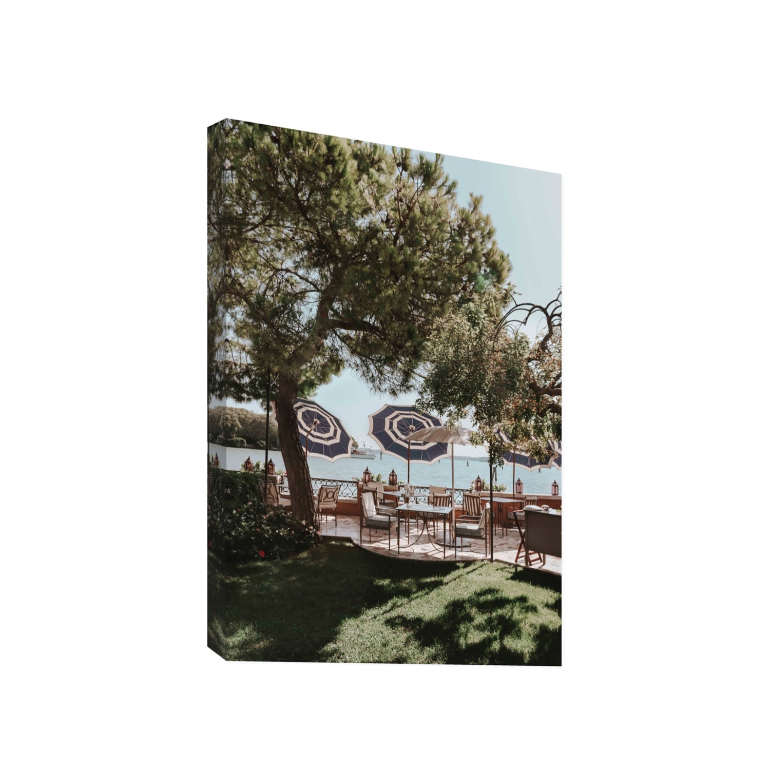 Tranquil Gardens Venice Italian wall art Gallery stretched canvas print