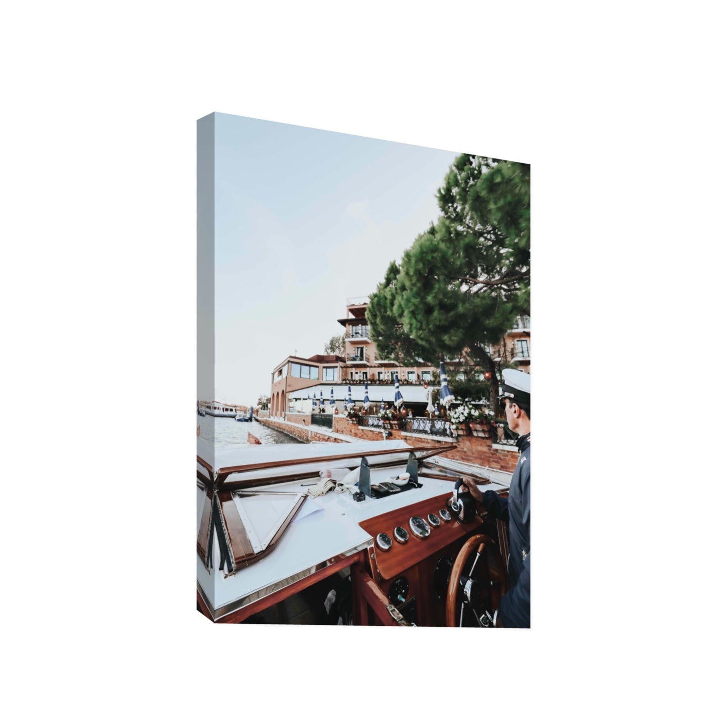 The Driver Venice Canal Italian wall art Gallery stretched canvas print