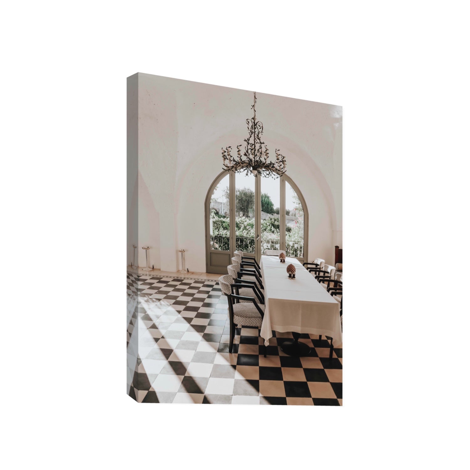 Sunbeam Feast Puglia Wall Italian fine art print Gallery stretched canvas print