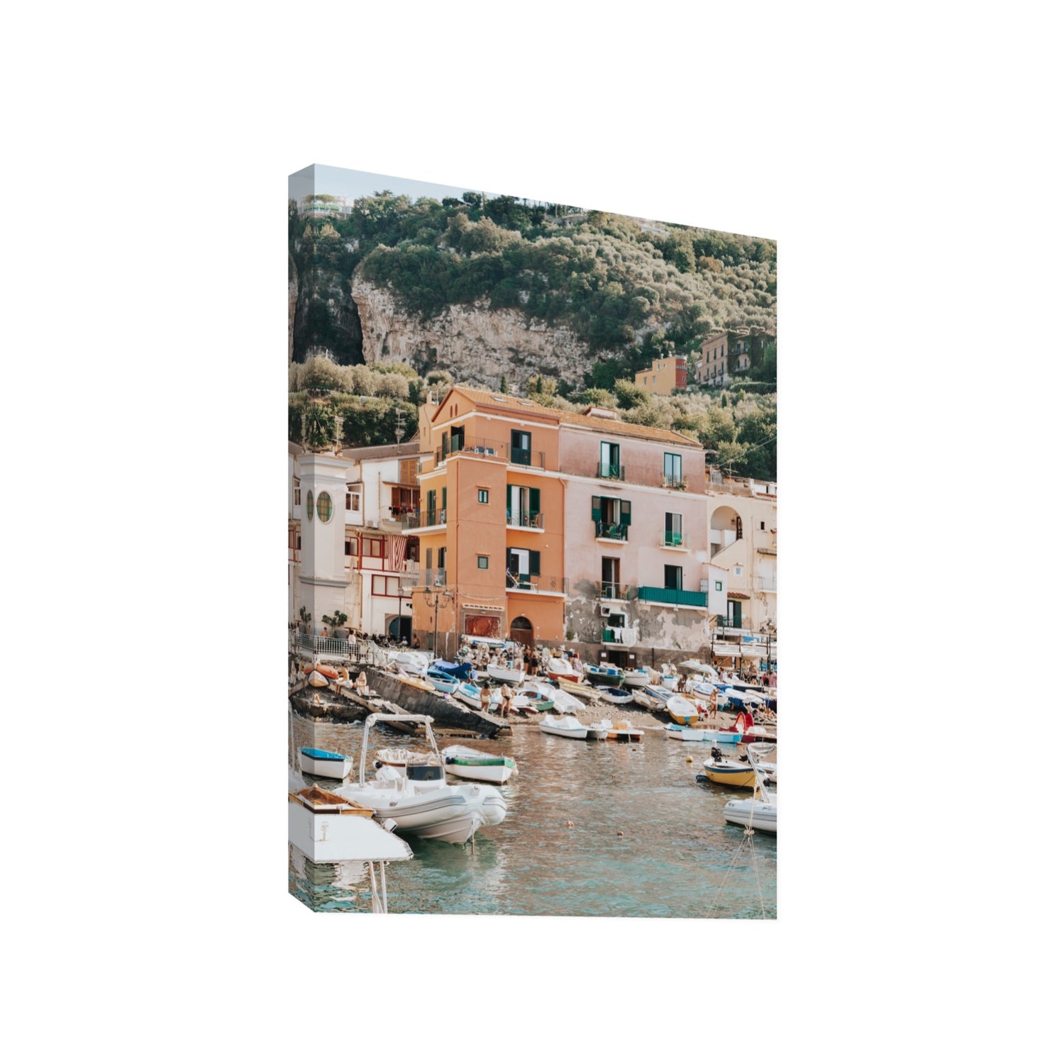 Boatyard Bliss fine art print, Sorrento, Italy, Gallery, Stretched Canvas