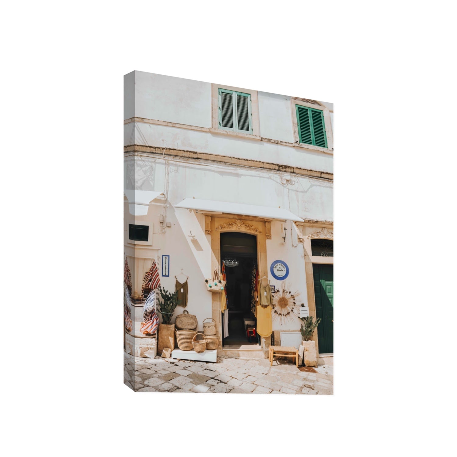 Artisan Ambience Puglia Italian wall art Gallery stretched canvas print