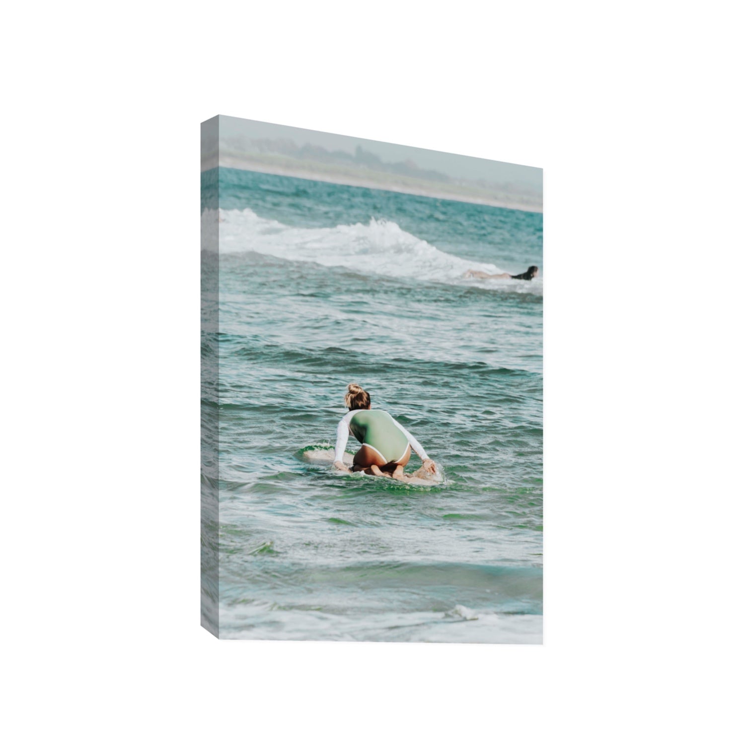 Quincy Byron Bay Surf coastal wall art Gallery stretched canvas print
