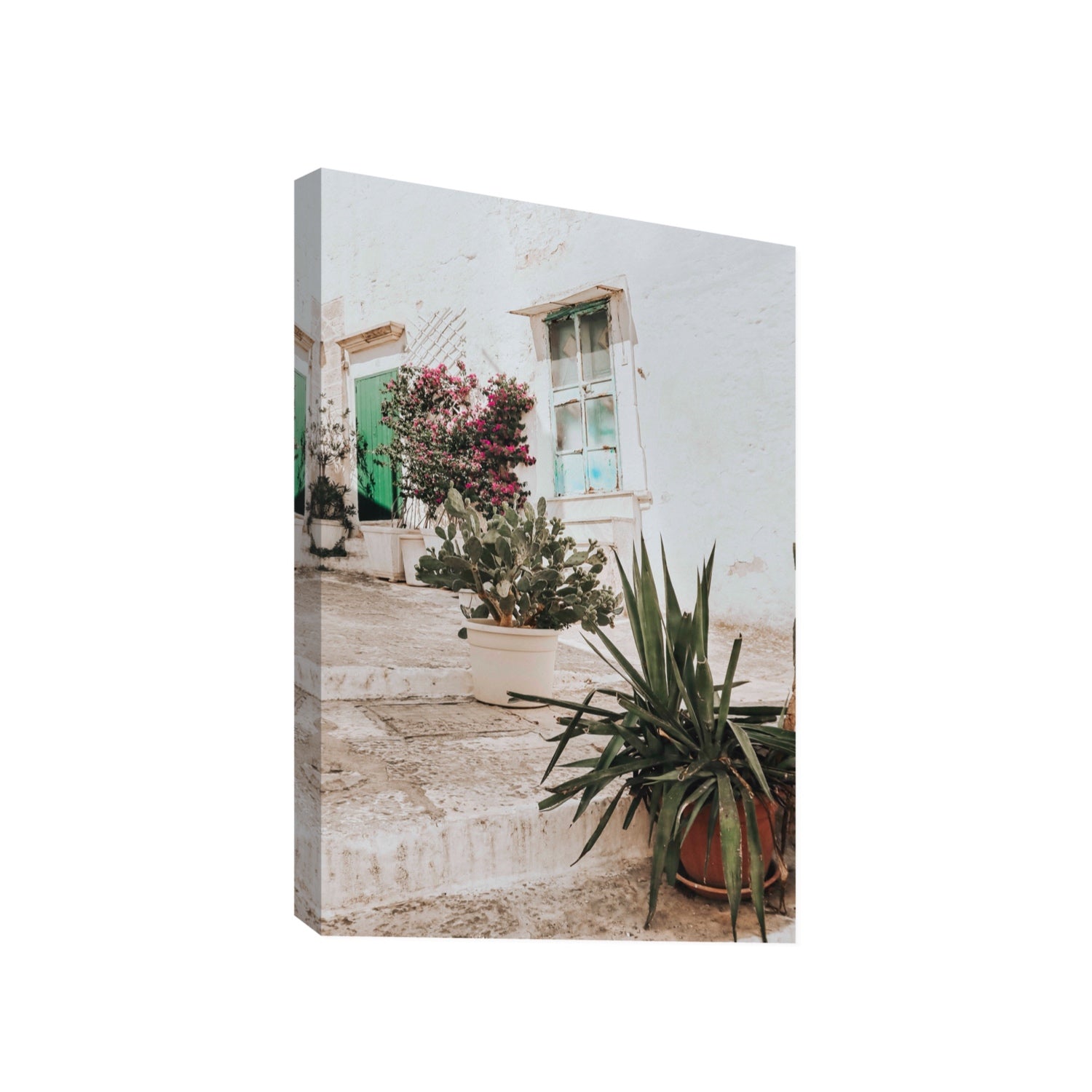 Giardino Segreto Puglia Ostuni wall art Gallery stretched canvas print