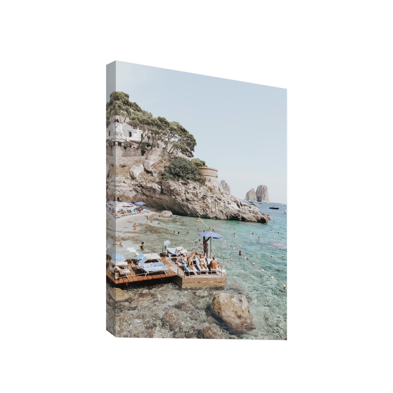 The Sweet Life fine art print, Capri, Italy, Gallery, Stretched Canvas
