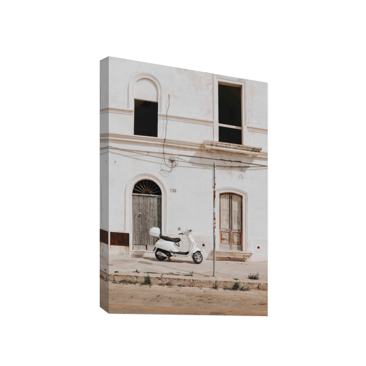 Radiant Ride fine art print, Puglia, Italy, Gallery, Stretched Canvas