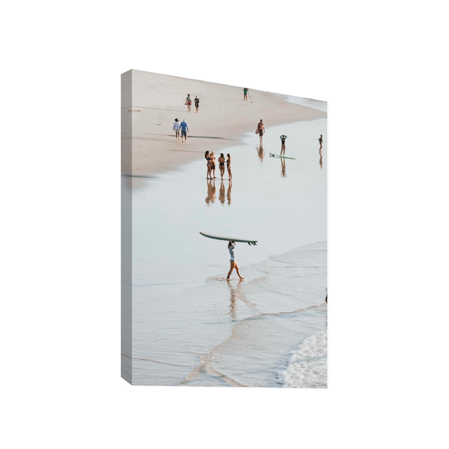 Bailey Byron Bay beach coastal decor wall art Gallery stretched canvas print