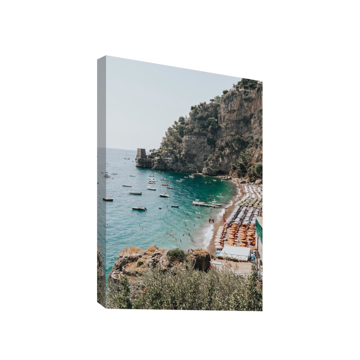 Baia dei Sogni fine art print, Positano, Italy, Gallery, Stretched Canvas