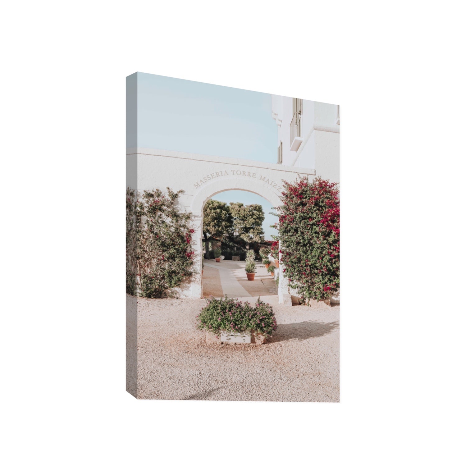 Torre Maizza Puglia Italian wall art Gallery stretched canvas print